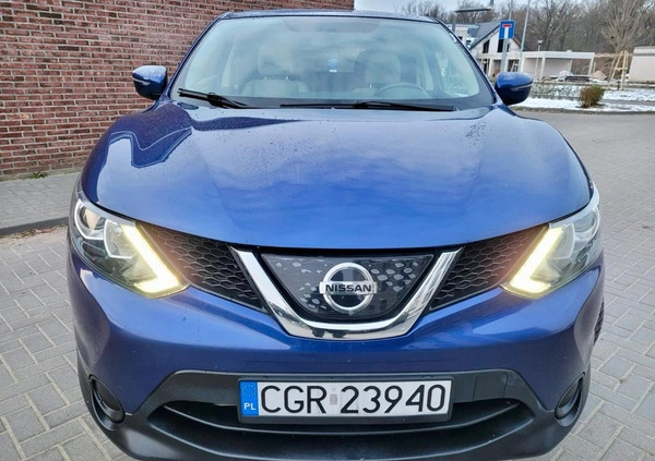 Nissan Qashqai cena 73900 przebieg: 123895, rok produkcji 2018 z Brok małe 191